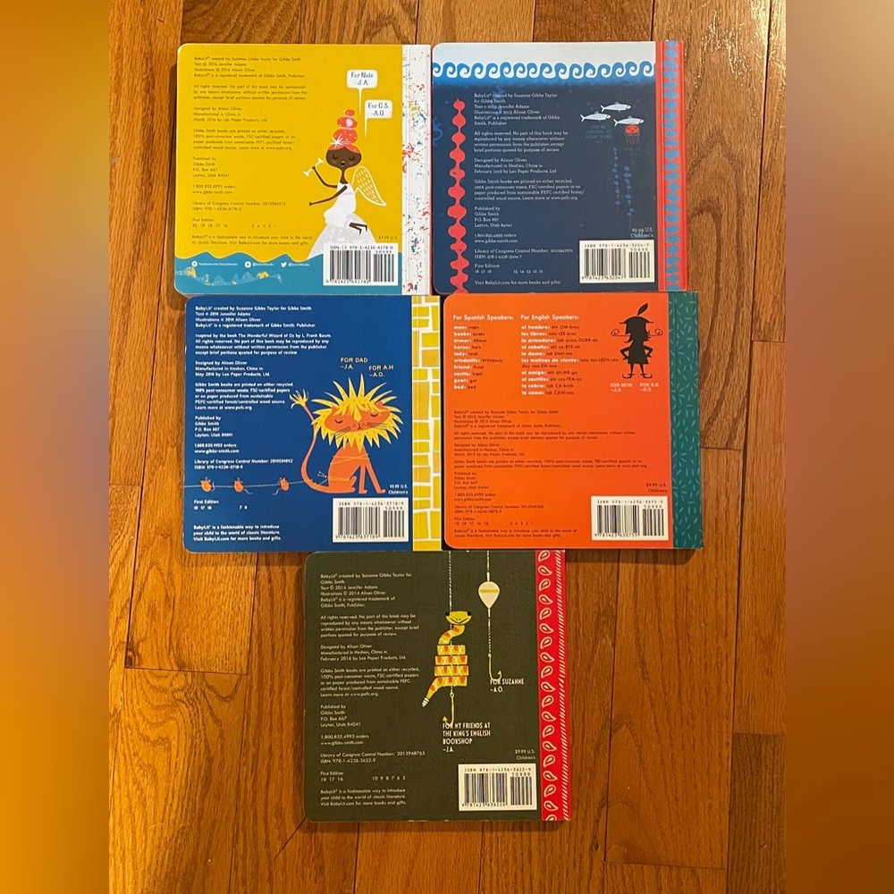 Babylit Board Book Set - Literature Classics - Picture 2 of 2